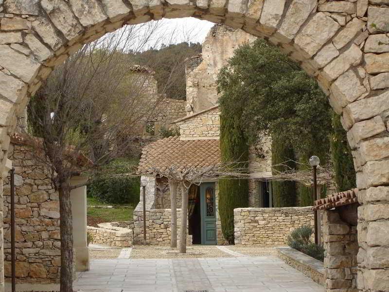 Résidence Prestige Odalys La Bastide des Chênes Gordes Exterior foto